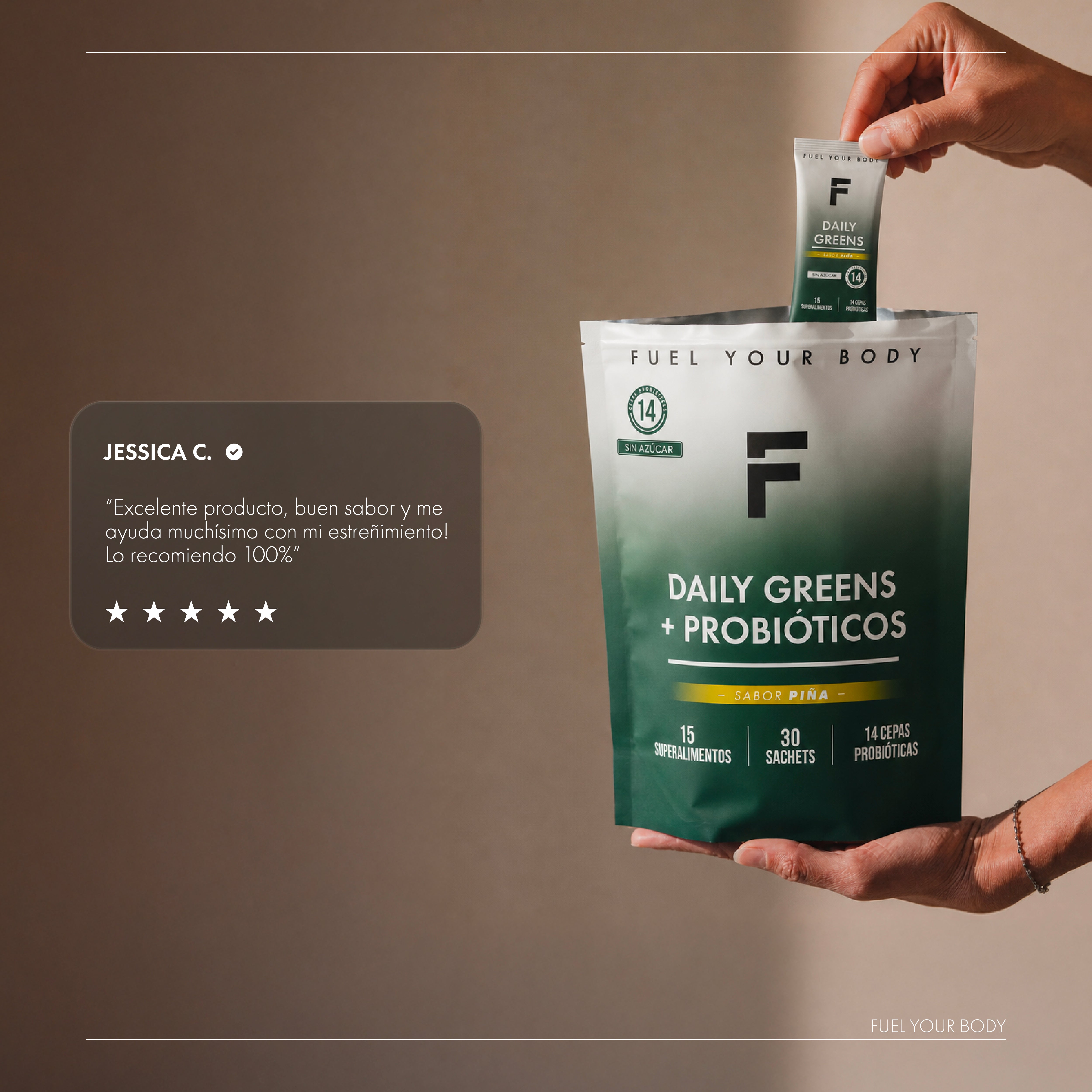 Daily Greens + Probióticos